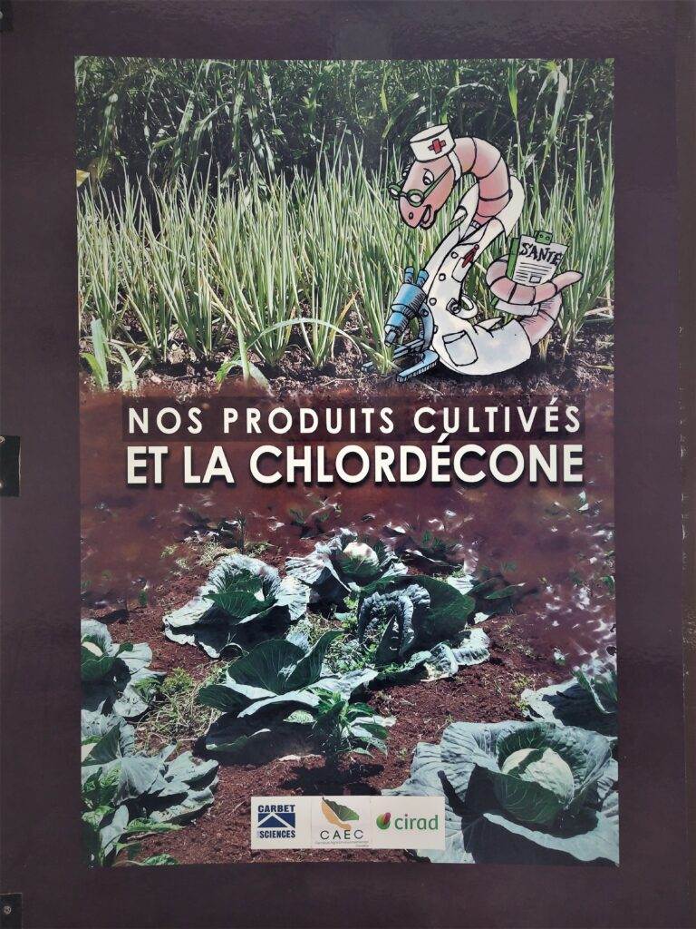 Nos produits cultivés et la chlordécone