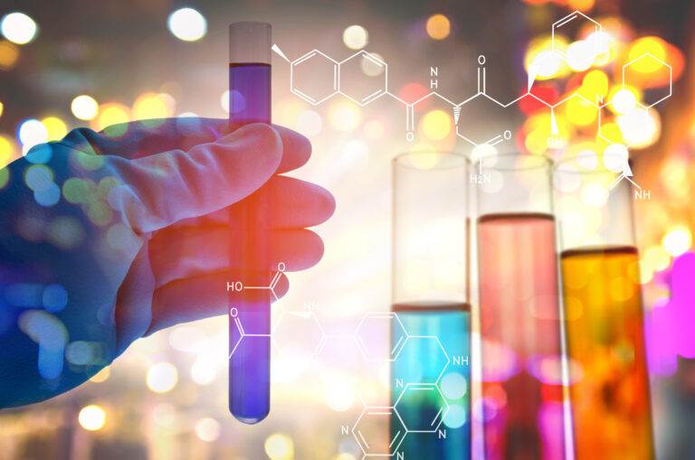 éprouvettes expérience en sciences